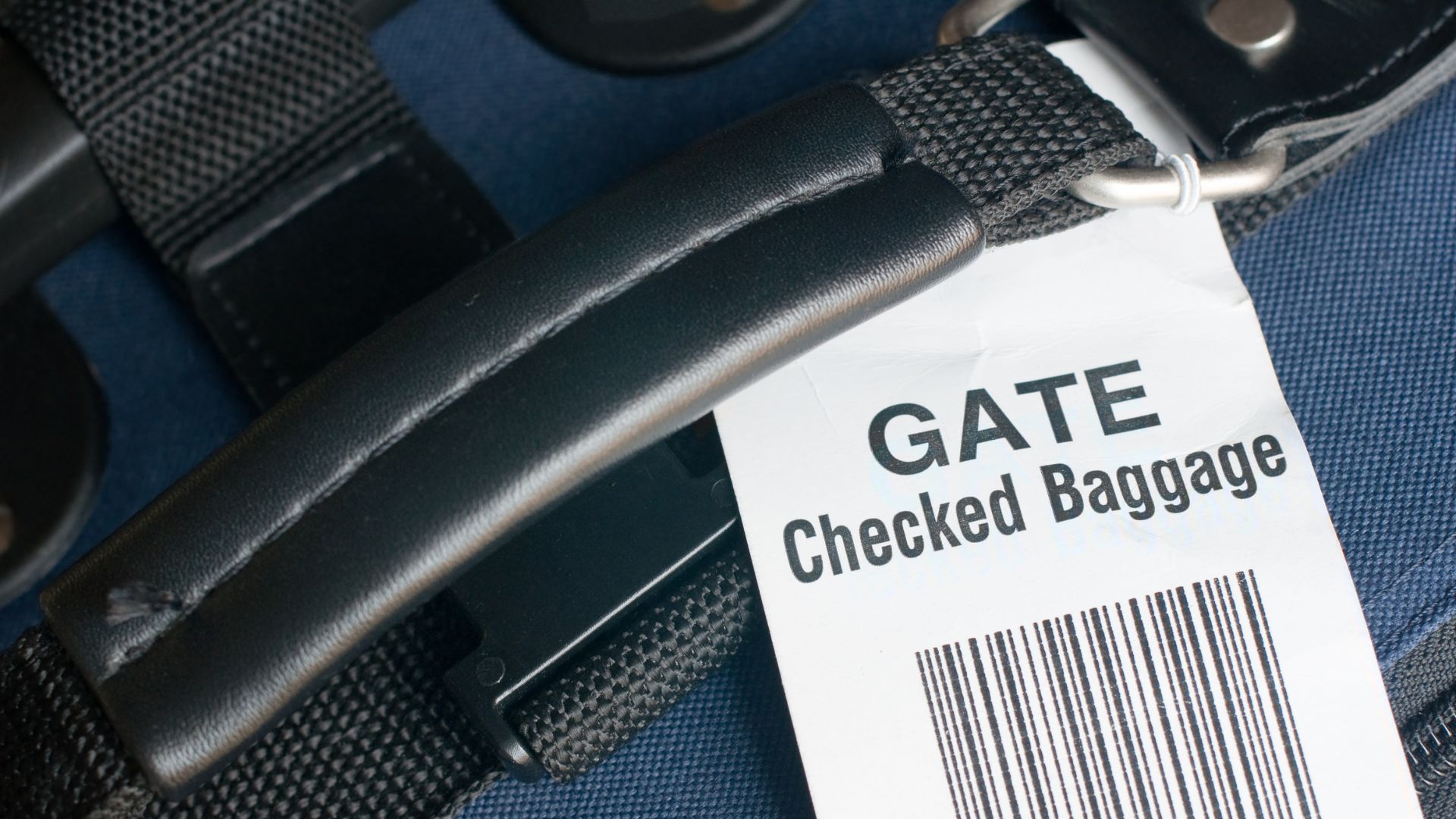 Aa checked fashion baggage