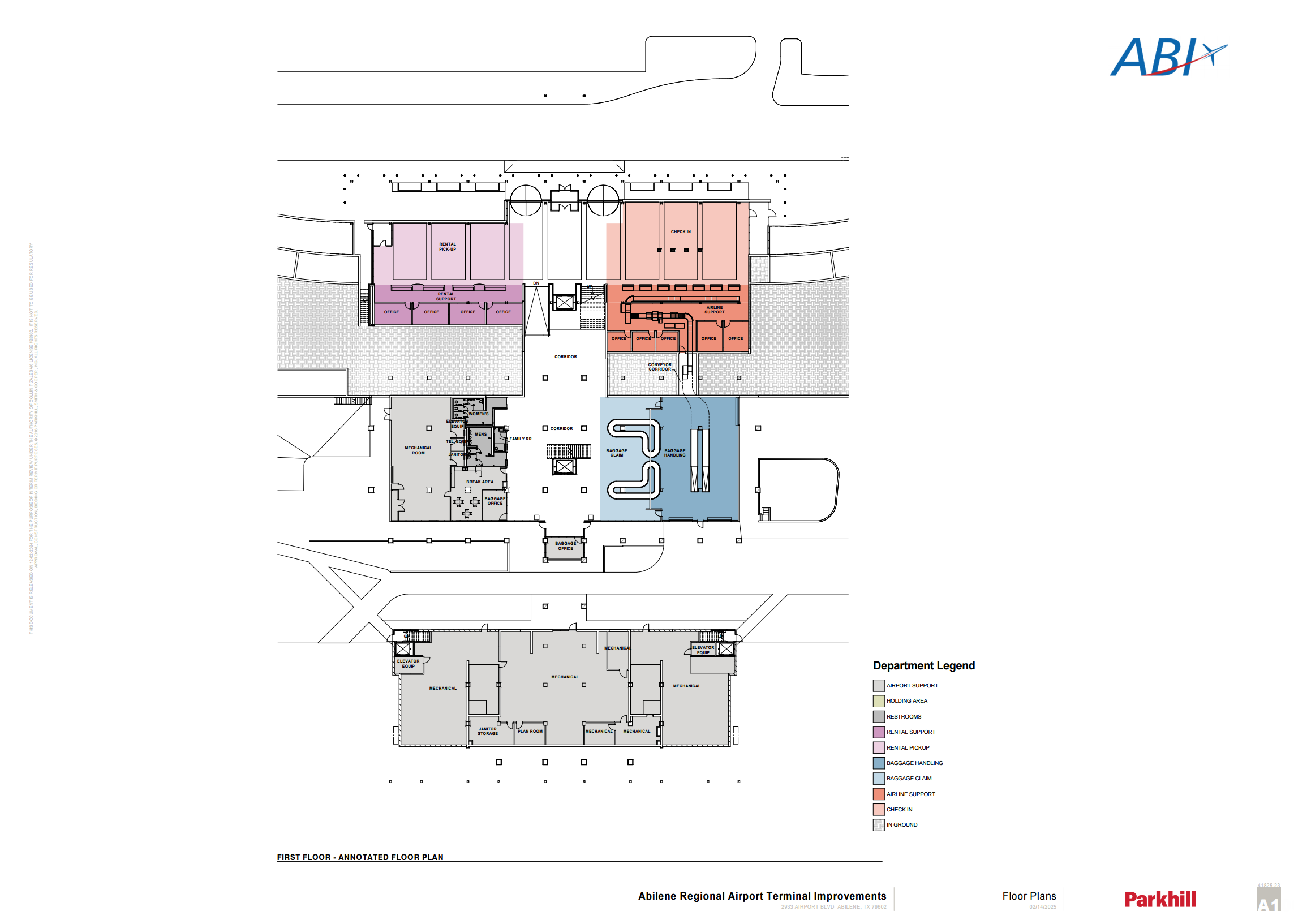 2025-02-14 - Colored Plan - First Floor